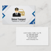 Bestuurder | Chauffeur | Transport Visitekaartje (Voorkant / Achterkant)
