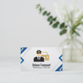 Bestuurder | Chauffeur | Transport Visitekaartje (Staand voorkant)
