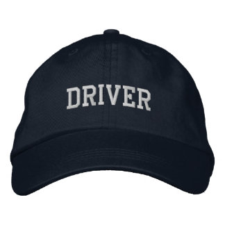 Bestuurder geborduurde Baseball Hat Pet