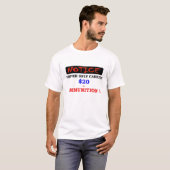 Bestuurder heeft slechts $20 bij zich t-shirt (Voorkant volledig)