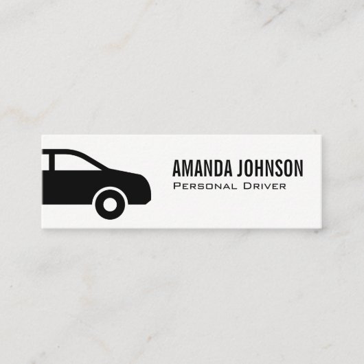 Bestuurder Mini Visitekaartje (Voorkant)