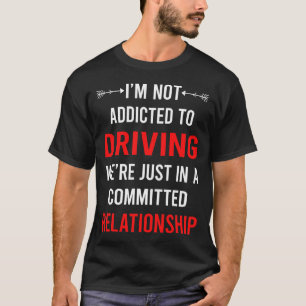 bestuurder van een relatie t-shirt