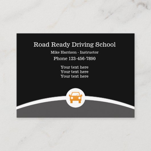 Bestuurdersdocent Visitekaartje (Voorkant)