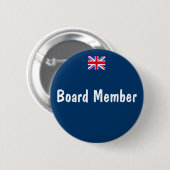 Bestuurslid Ronde Button 5,7 Cm (Voorkant /achterkant)