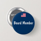 Bestuurslid Ronde Button 5,7 Cm (Voorkant /achterkant)