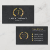 Bestuursrecht Rechter Recht Visitekaartje (Voorkant / Achterkant)