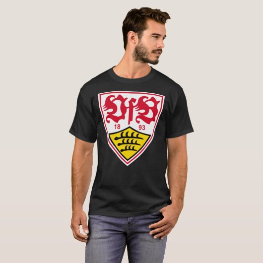 Bestverkopende Stuttgart Logo Essential T-shirt (Voorkant volledig)
