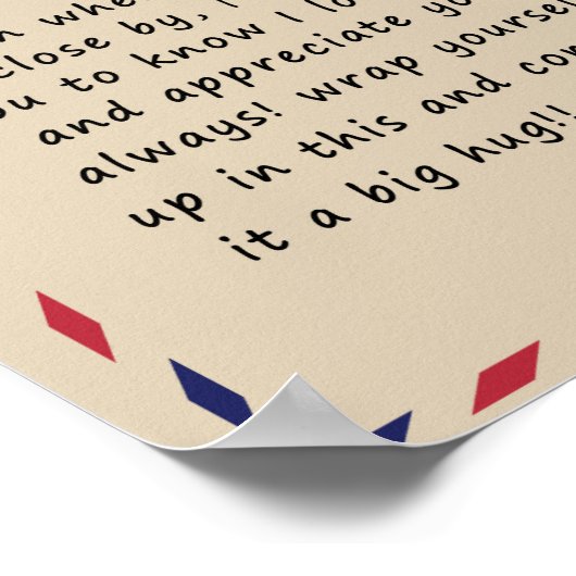 BestVriend Gift | Voor mijn beste vriend hou ik va Poster (Hoek)