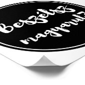 Beszélsz Magyarul, spreek je Hongaars, pin Poster (Hoek)