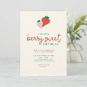 BESZIGE PARTY UITNODIGING (Staand voorkant)