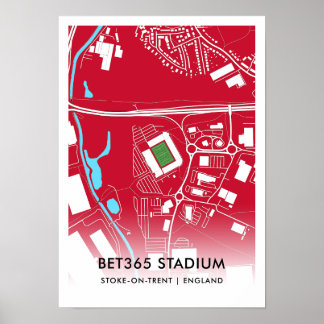 bet365 Stadium Poster – Thuisbasis van Stoke City