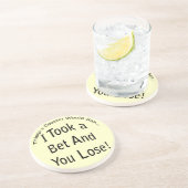 Bet en jij verliezen Onderzetter (Zijkant)