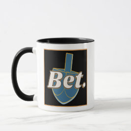 Bet. Hanukkah Dreidel Gimel Joke Gift Gen Z Alpha  Mok