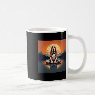 Bet Hound Dog Meditatie Yoga Koffiemok