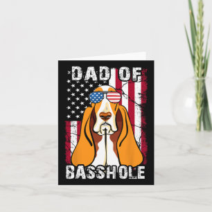 Bet-hound Vaderdag Cadeau Vader Van Bhole Hond 4e  Kaart
