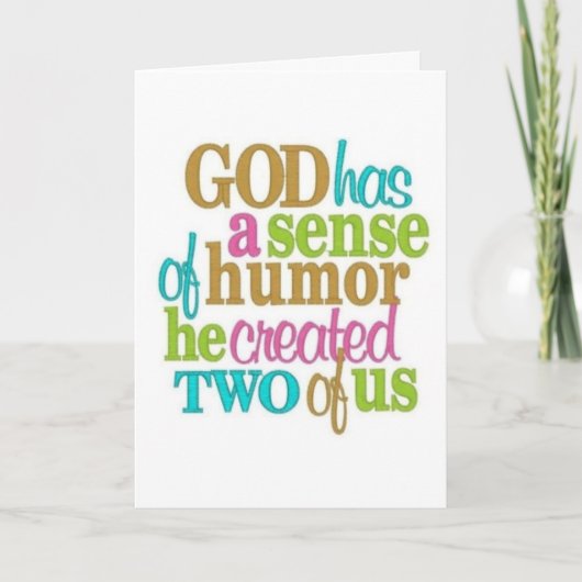 ***BET MOM IS HET EENS MET DEZE TWIN*** VERJAARDAG KAART (Voorkant)