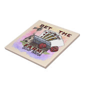 Bet The Farm Poker Tegeltje (Zijkant)