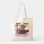 Bet The Farm Poker Tote Bag (Achterkant)
