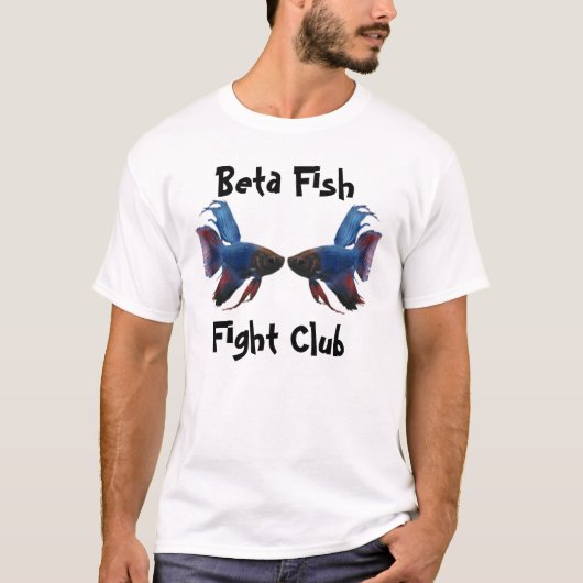 beta, Beta Fish Fight Club T-shirt (Voorkant)