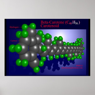 Bèta-Caroteen (afdruk) Poster