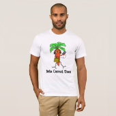 Beta Carrot Teen (bèta-caroteen) Funny T-shirt (Voorkant volledig)