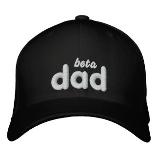 Beta Dad blk pet w/achter label