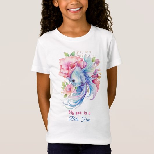 Beta Fish Fantasy Sprookje T-shirt (Voorkant)
