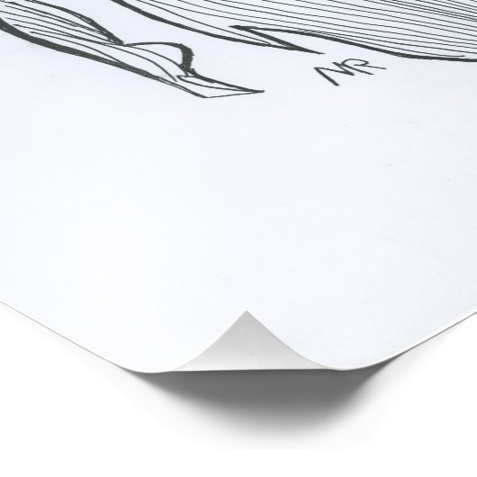 Beta Fish Foto Afdruk (Hoek)