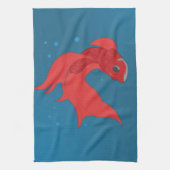 Beta Fish Theedoek (Verticaal)