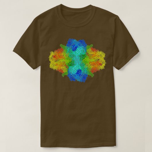 Beta Galactosidase Galactosidase T-shirt (Design voorkant)