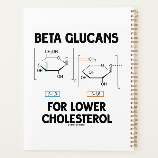 Beta Glucans For Lower Cholesterol Molecule Planner (Achterkant)