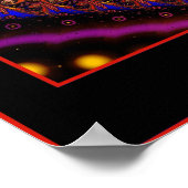 Beta Lyrae poster - rode grens (Hoek)