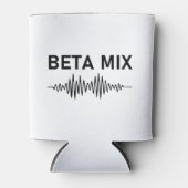 Bèta Mix - Audio WaveForm Blikjeskoeler (Voorkant)