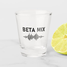 Bèta Mix - Audio WaveForm Shot Glas