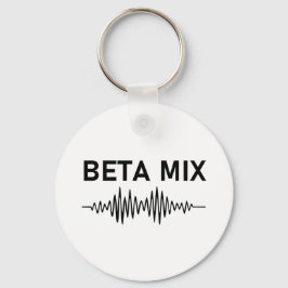 Bèta Mix - Audio WaveForm Sleutelhanger