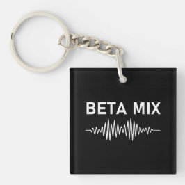 Bèta Mix - Audio Waveform V2 Sleutelhanger