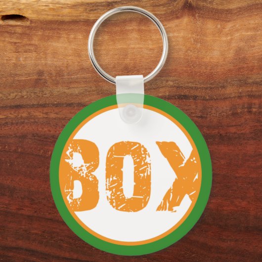 Beta Omega Chi Sleutelhanger-BOX Sleutelhanger (Voorkant)