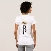 Beta-Pet op de achterkant T-shirt (Achterkant volledig)