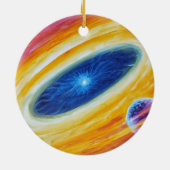 Beta Pictoris Keramisch Ornament (Achterkant)