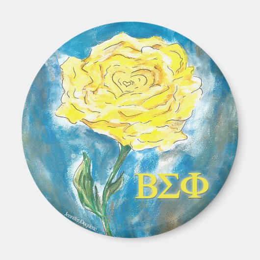 Beta Sigma Phi Magnet (Voorkant)