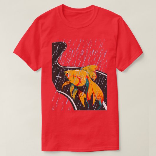 BÈTA VIS IN DE WEG T-SHIRT (Design voorkant)