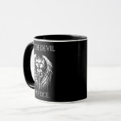 Betaal de Duivel Zijn Prijs Mok (Voorkant links)