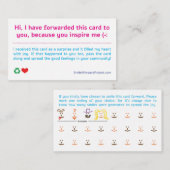 Betaal deze creditcards voor verzending visitekaartje (Voorkant / Achterkant)