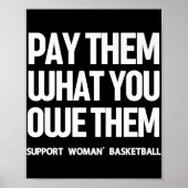 Betaal hen wat je hen verschuldigd bent - steun de poster (Voorkant)