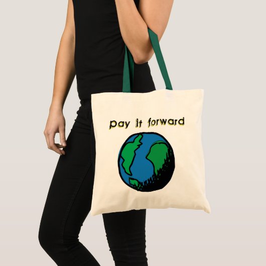 Betaal het doorsturen tote bag (Voorkant (product))