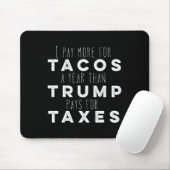 Betaal meer voor taco's per jaar dan Trump voor be Muismat (Met muis)
