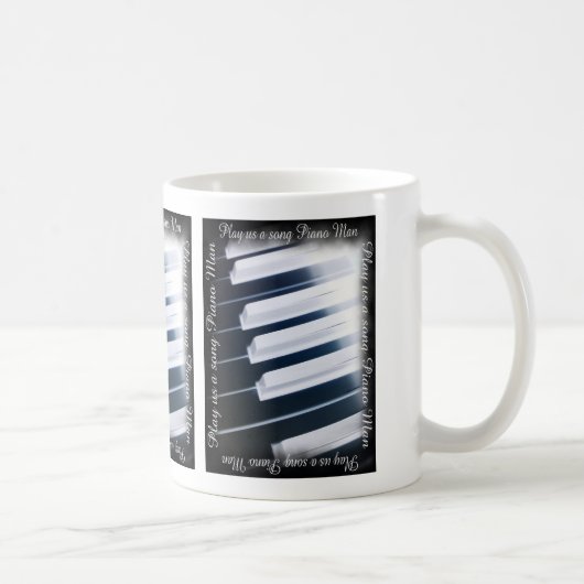 Betaal ons A song Piano Man Mok (Rechts)