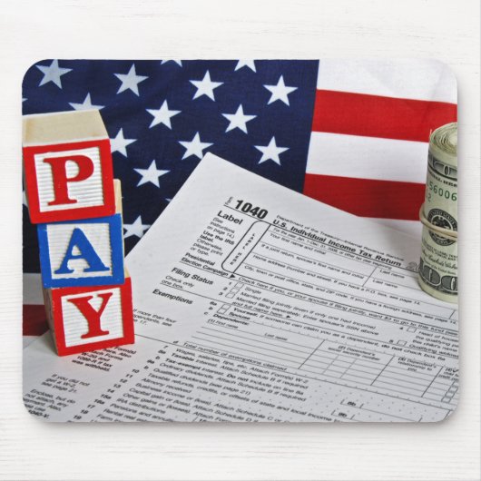 Betaal vandaag muismat (Voorkant)