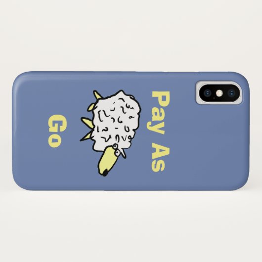Betaal zoals we gaan! Case-Mate iPhone case (Achterkant (horizontaal))