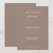 Betaalbaar Save the Date Magnet | Digitaal & Stran (Voorkant / Achterkant)